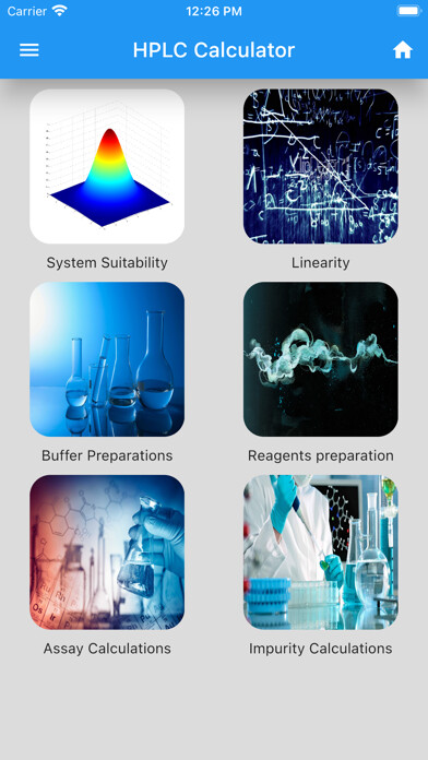 Emulate iPhone app HPLC Calculator using MyAndroid Emulate iPhone app HPLC Calculator using MyAndroid