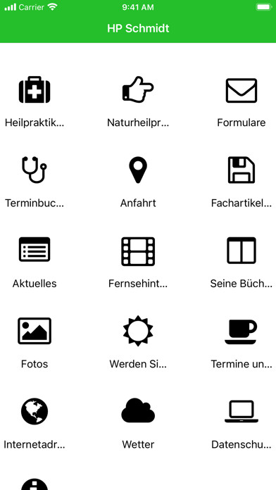 Emulate iPhone app HP SCHMIDT using MyAndroid Emulate iPhone app HP SCHMIDT using MyAndroid