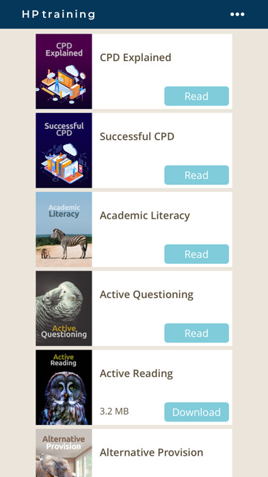 Emulate iPhone app HPtraining using MyAndroid