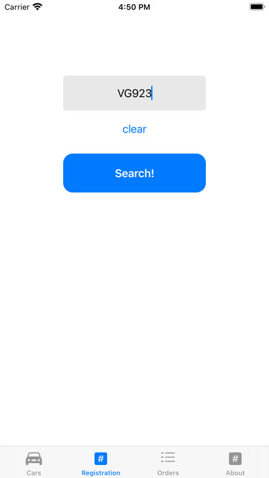 Emulate iPhone app Hraðþjónusta using MyAndroid