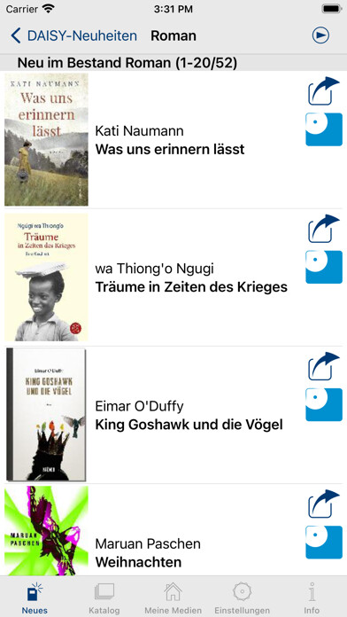 Emulate iPhone app Hörbücherei using MyAndroid Emulate iPhone app Hörbücherei using MyAndroid
