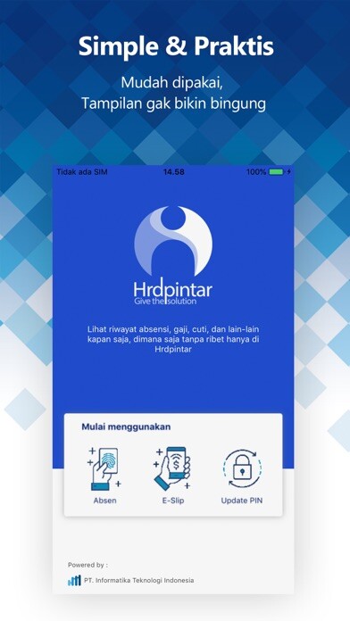 Emulate iPhone app Hrdpintar Eslip using MyAndroid Emulate iPhone app Hrdpintar Eslip using MyAndroid