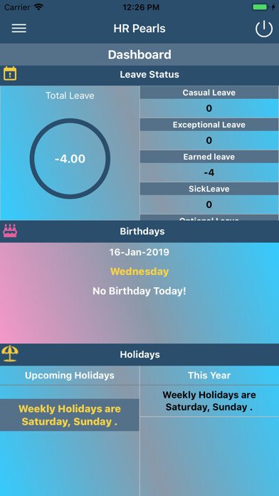Emulate iPhone app HR Pearls using MyAndroid