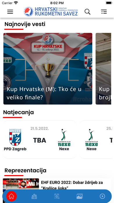 Emulate iPhone app Hrvatski Rukometni Savez using MyAndroid Emulate iPhone app Hrvatski Rukometni Savez using MyAndroid