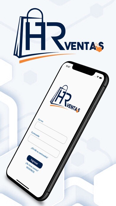 Emulate iPhone app HR Ventas using MyAndroid
