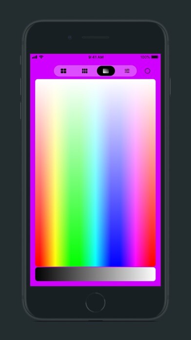 Emulate iPhone app HSB Light using MyAndroid