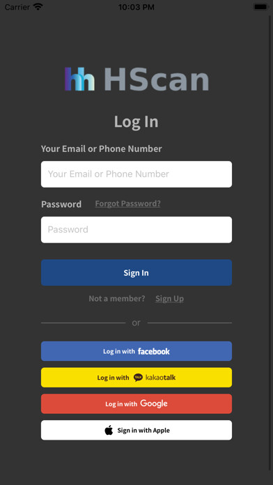 Emulate iPhone app HScan using MyAndroid Emulate iPhone app HScan using MyAndroid