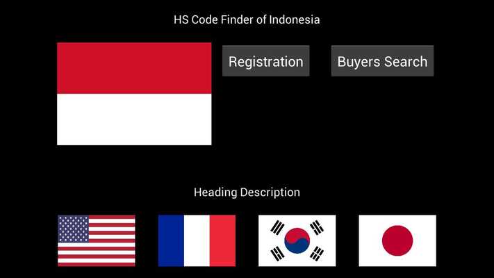 Emulate Android APK HS Code Finder