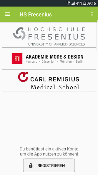 Run android online APK HS Fresenius from MyAndroid or emulate HS Fresenius using MyAndroid