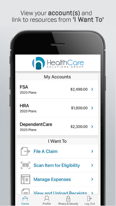 Emulate iPhone app HSG Flex using MyAndroid
