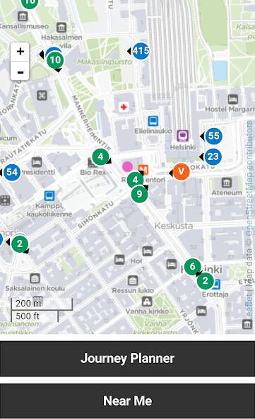 Emulate Android APK HSL Helsinki Live