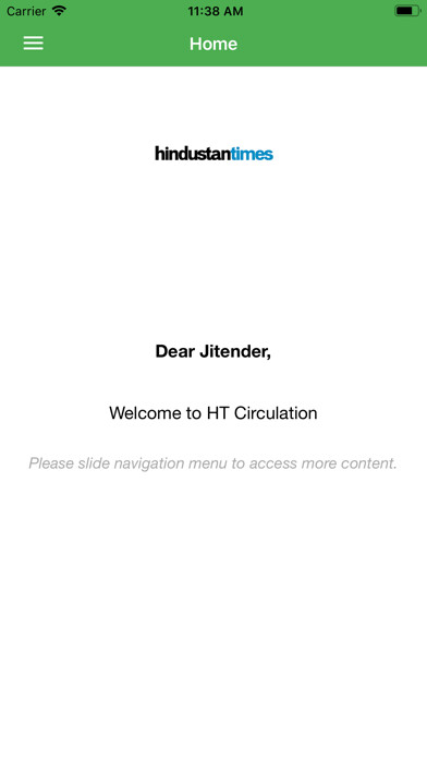 Emulate iPhone app HT Circulation using MyAndroid