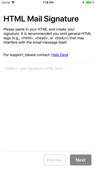 Emulate iPhone app HTML Email Signature - Mail using MyAndroid Emulate iPhone app HTML Email Signature - Mail using MyAndroid
