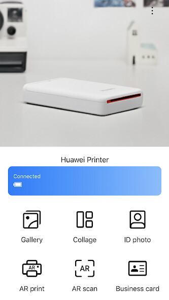 Emulate iPhone app HUAWEI Printer using MyAndroid