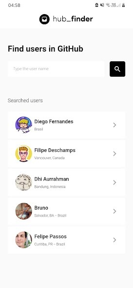 Run android online APK Hub Finder for Github from MyAndroid or emulate Hub Finder for Github using MyAndroid
