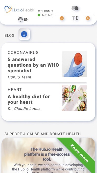 Emulate iPhone app Hubio Health using MyAndroid Emulate iPhone app Hubio Health using MyAndroid