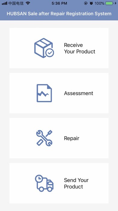 Emulate iPhone app Hubsan Repair using MyAndroid