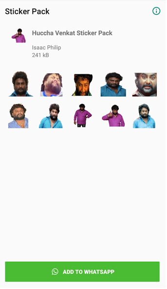 Emulate Android APK Huccha Venkat Sticker Pack Emulate Android APK Huccha Venkat Sticker Pack