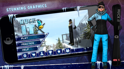 Emulate iPhone app Huck It Skiing 3D using MyAndroid