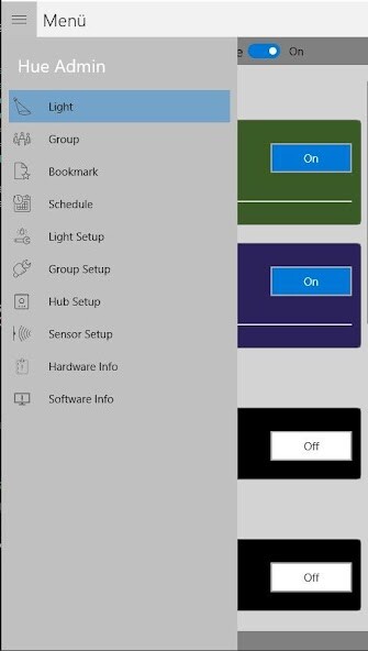 Run android online APK Hue Admin from MyAndroid or emulate Hue Admin using MyAndroid