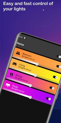 Emulate Android APK Hue Control