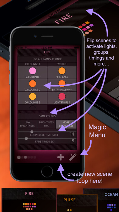 Emulate iPhone app Huedini for Philips Hue using MyAndroid Emulate iPhone app Huedini for Philips Hue using MyAndroid