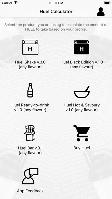 Emulate iPhone app Huel Calculator using MyAndroid Emulate iPhone app Huel Calculator using MyAndroid