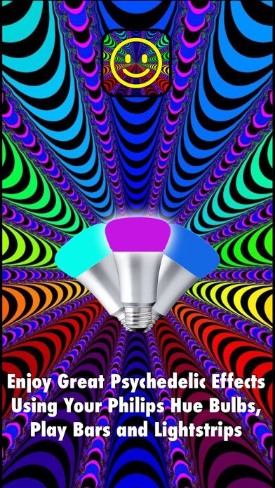 Emulate iPhone app Hue Psychedelic: Strobe Lights using MyAndroid Emulate iPhone app Hue Psychedelic: Strobe Lights using MyAndroid