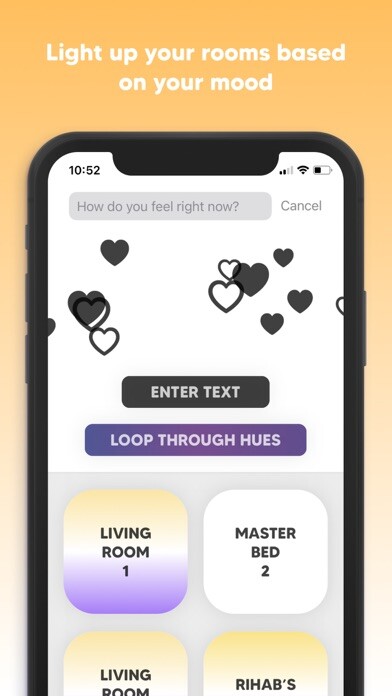 Emulate iPhone app Hue Sentiment for Philips Hue using MyAndroid Emulate iPhone app Hue Sentiment for Philips Hue using MyAndroid