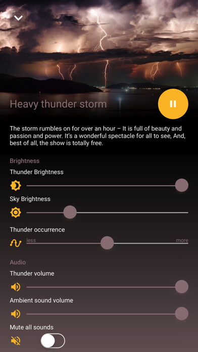 Emulate iPhone app Hue Thunder for Philips Hue using MyAndroid