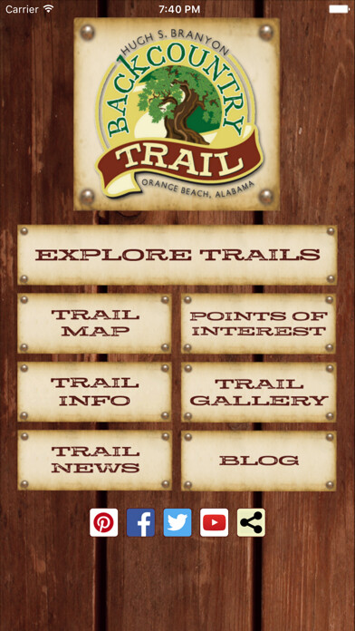 Emulate iPhone app Hugh S. Branyon Backcountry Trail using MyAndroid Emulate iPhone app Hugh S. Branyon Backcountry Trail using MyAndroid