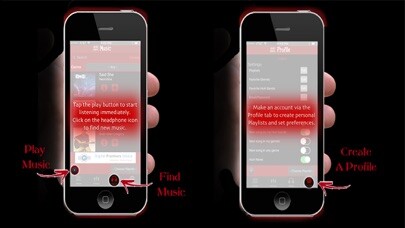 Emulate iPhone app HuH Radio (HavUHeard) using MyAndroid