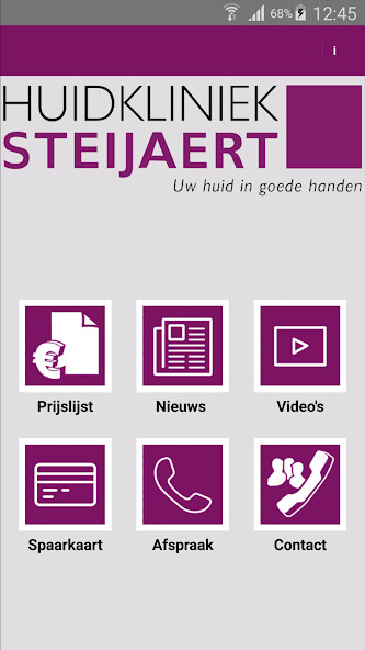 Run android online APK Huidkliniek Steijaert from MyAndroid or emulate Huidkliniek Steijaert using MyAndroid