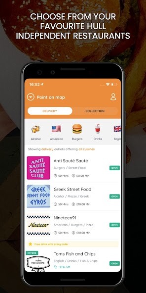 Run android online APK Hulls Kitchens from MyAndroid or emulate Hulls Kitchens using MyAndroid