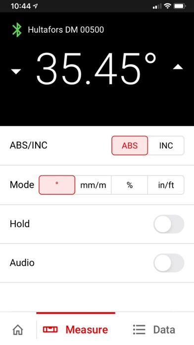 Emulate iPhone app Hultafors Measures using MyAndroid Emulate iPhone app Hultafors Measures using MyAndroid