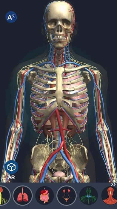 Emulate iPhone app Human Anatomy 3D using MyAndroid Emulate iPhone app Human Anatomy 3D using MyAndroid