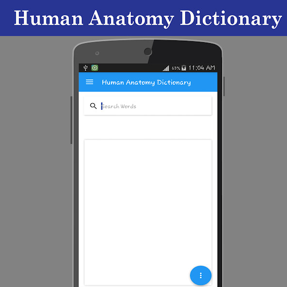 Run android online APK Human Anatomy Dictionary from MyAndroid or emulate Human Anatomy Dictionary using MyAndroid