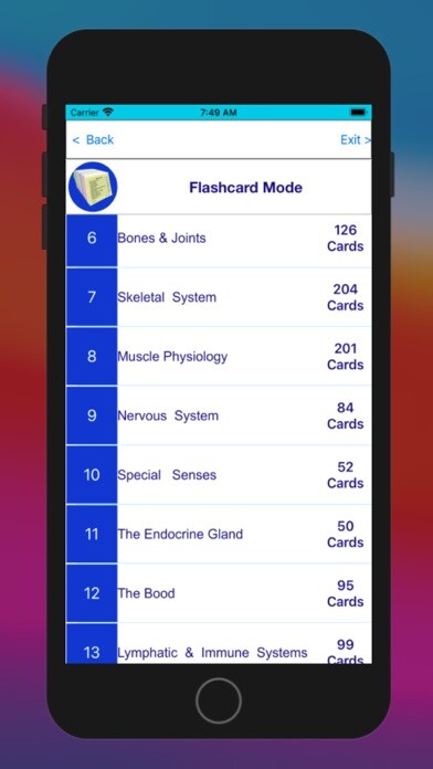 Emulate iPhone app Human Anatomy & Physiology A&P using MyAndroid Emulate iPhone app Human Anatomy & Physiology A&P using MyAndroid