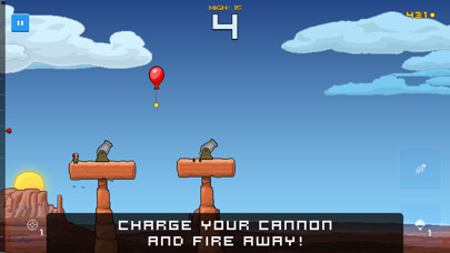 Emulate iPhone app Human Cannonball using MyAndroid