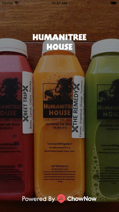 Emulate iPhone app Humanitree House Juice using MyAndroid Emulate iPhone app Humanitree House Juice using MyAndroid