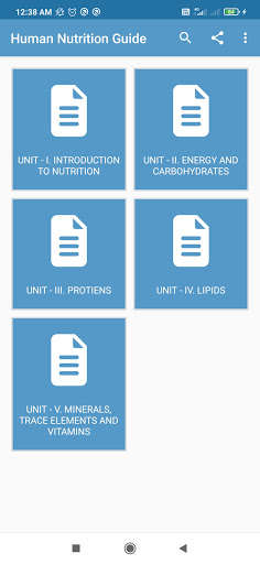 Run android online APK Human Nutrition Guide from MyAndroid or emulate Human Nutrition Guide using MyAndroid