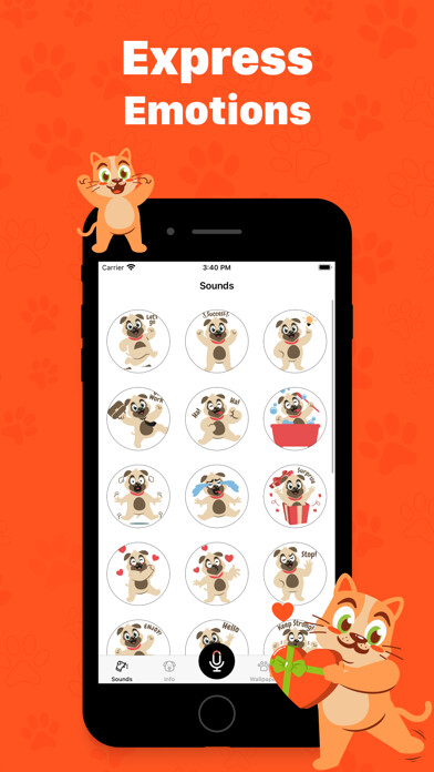 Emulate iPhone app Human to cat translator app using MyAndroid Emulate iPhone app Human to cat translator app using MyAndroid