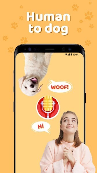 Run android online APK Human to dog translator: Dog sounds for dogs from MyAndroid or emulate Human to dog translator: Dog sounds for dogs using MyAndroid Run android online APK Human to dog translator: Dog sounds for dogs from MyAndroid or emulate Human to dog translator: Dog sounds for dogs using MyAndroid