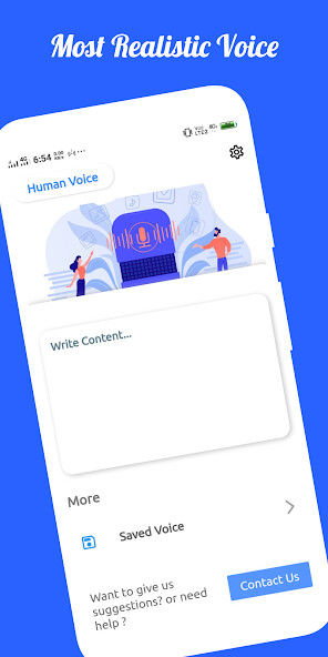 Run android online APK Human Voice - Text To Speech from MyAndroid or emulate Human Voice - Text To Speech using MyAndroid