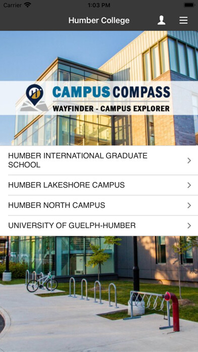 Emulate iPhone app Humber Campus Compass using MyAndroid Emulate iPhone app Humber Campus Compass using MyAndroid