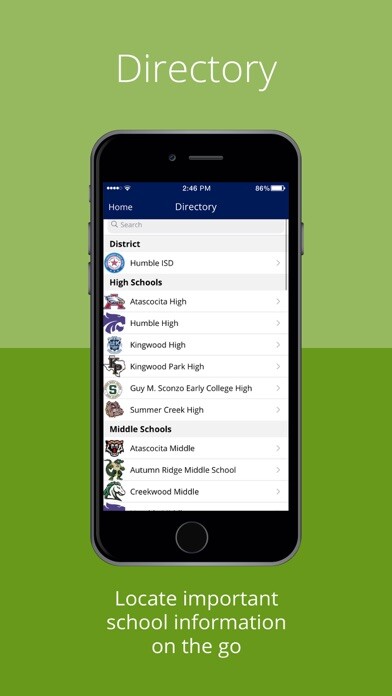 Emulate iPhone app Humble ISD, Texas using MyAndroid Emulate iPhone app Humble ISD, Texas using MyAndroid