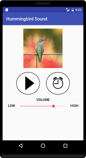 Emulate Android APK Hummingbird Sound