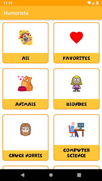 Run android online APK Humorista: Funny Jokes from MyAndroid or emulate Humorista: Funny Jokes using MyAndroid