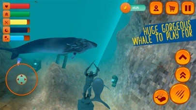 Emulate iPhone app Hump Back Whale Ocean Sim using MyAndroid Emulate iPhone app Hump Back Whale Ocean Sim using MyAndroid