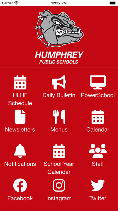 Emulate iPhone app Humphrey Public Schools using MyAndroid Emulate iPhone app Humphrey Public Schools using MyAndroid